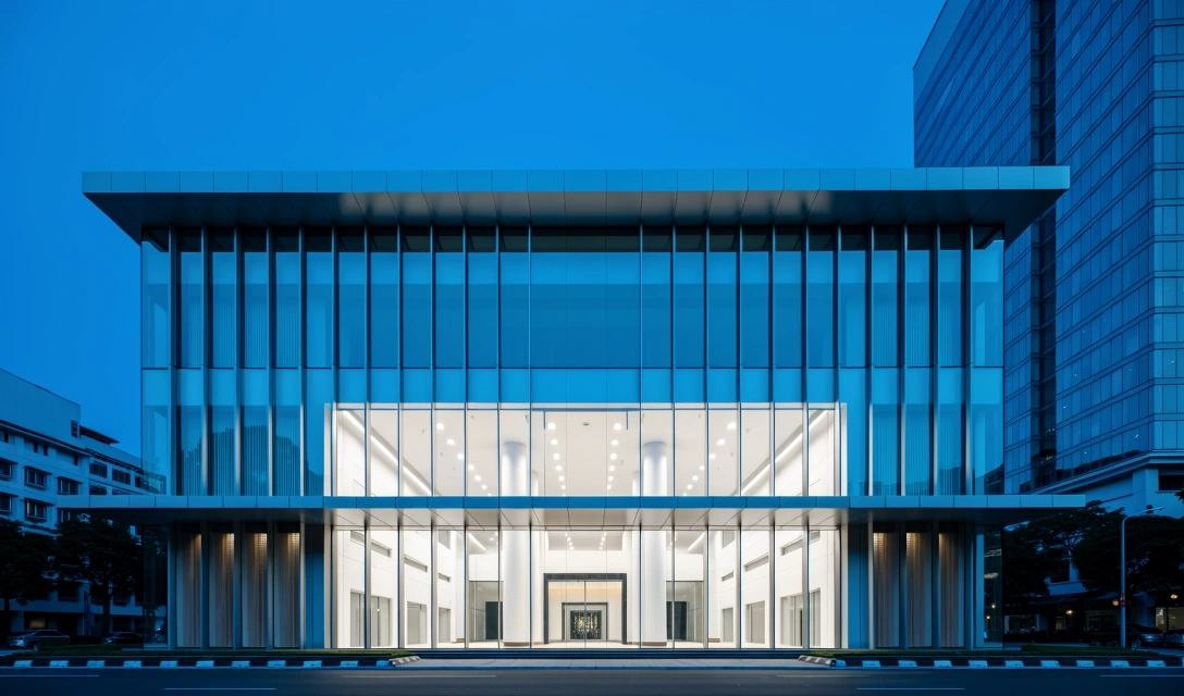 Arsitektur modern perkantoran Jakarta