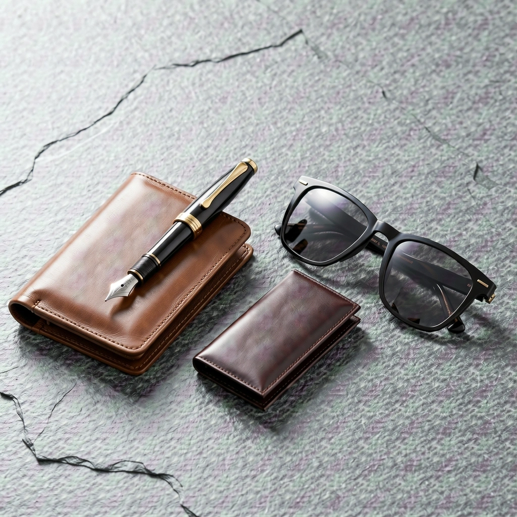 Koleksi barang gaya hidup pria