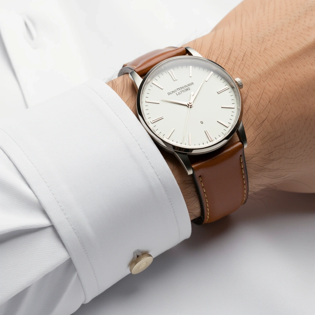 Detail aksesoris pria berkualitas